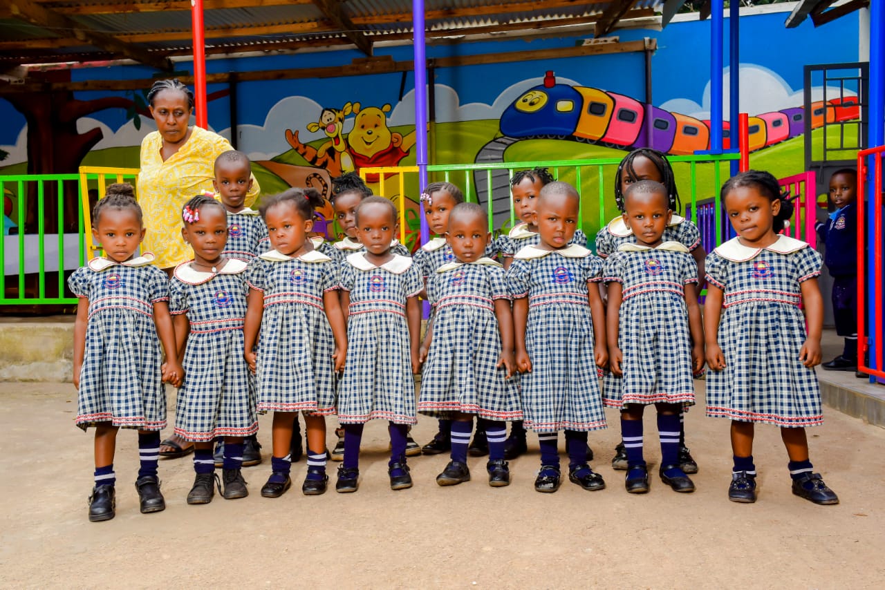 Nursery children at Bright Angels